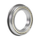 F6805ZZ Flange Ball Bearing 25x37x7mm Shielded Chrome Bearings