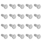 M8 Thread 20mm Length Hex Bolts 304 Stainless Steel Hexagon Screw Bolt 20pcs