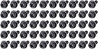 M3 x 10mm Carbon Steel Phillips Pan Head Machine Screws Bolts Combine with Spring Washer and Plain Washers 50pcs