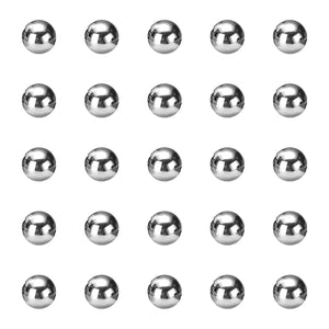 40pcs Precision Balls 11mm Diameter G100 Solid Stainless Steel Bearing Balls for Ball Bearing, Machinery, Automotive, and DIY (Mirror Finish)