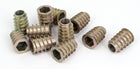 Wood M10x25mm Hex Socket Screw in Thread Zinc Plated Insert Nut 11Pcs