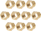 Brass Threaded Pipe Fitting G3/8 Male X G1/4 Female Hex Bushing Adapter 10pcs