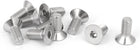 M5x12mm 316 Stainless Steel Countersunk Flat Head Hex Socket Cap Screw 10pcs