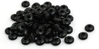 4mm Inner Dia Rubber Ring Sealing Grommet Electrical Wiring Gasket Black 80pcs