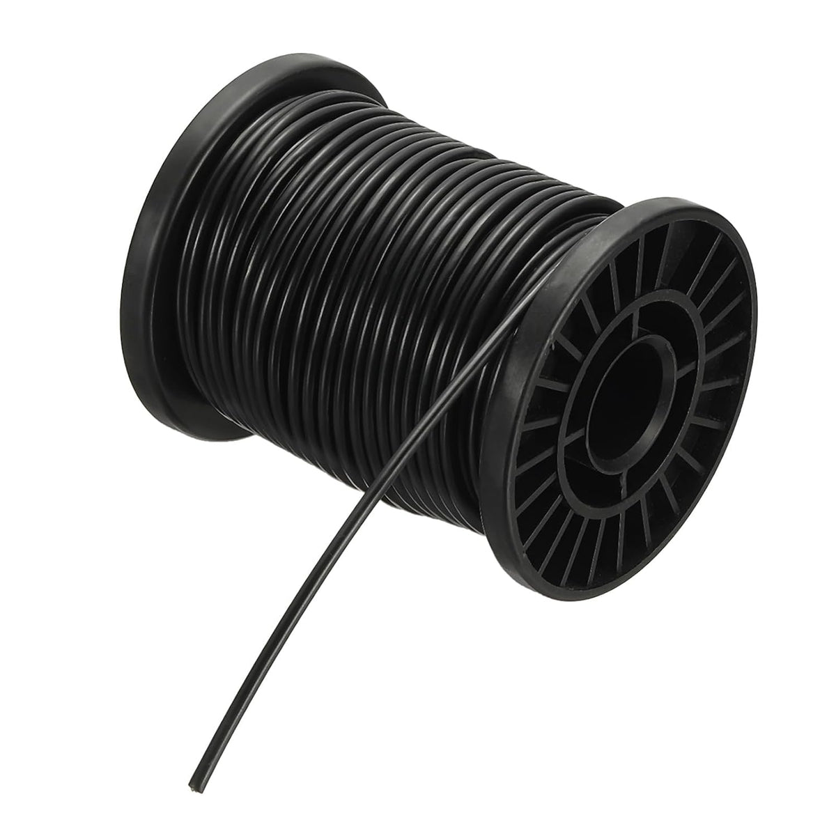 3/32" (2.5mm) 304 Stainless Steel Cable Wire Rope 7 x 7 Strands Core 50ft (15m) Vinyl Coated Aircraft Wire for Construction Outdoors Marine Rigging Decking Railings