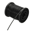 3/32" (2.5mm) 304 Stainless Steel Cable Wire Rope 7 x 7 Strands Core 50ft (15m) Vinyl Coated Aircraft Wire for Construction Outdoors Marine Rigging Decking Railings