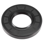Oil Seal, TC 40mm x 80mm x 12mm Nitrile Rubber Cover Double Lip with Spring for Bearing Shaft, Black Pack of 1