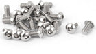 M5 x 10mm Stainless Steel Button Head Socket Cap Screw 25 Pcs