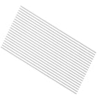 20pcs Round Steel Metal Rods, 1mm x 100mm High Speed Steel (HSS) Lathe Bar Stock Tool, for Shaft Gear Drill Lathes Boring Machine Turning Miniature DIY Craft, 20pcs