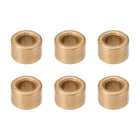 Bearing Sleeve 5mm Bore x 9mm OD x 6mm Length Self-Lubricating Sintered Bronze Bushings 6pcs