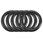 Nitrile Rubber O-Rings, 9.5mm OD 6.5mm ID 1.5mm Width, Metric Nitrile Rubber Sealing Gasket, Pack of 100
