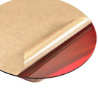Acrylic Sheet Circle Round Disc,Red,Translucent,2mm Thick,3" Diameter,Acrylic Round Sheet(80mm)