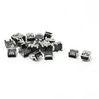 20X USB Female Type B 5-Pin Dip Right Angle Plug Jack Socket Connector