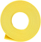 Heat Shrink Tubing, 12mm Dia 19mm Flat Width 2:1 Heat Shrink Wrap Cable Sleeve Heat shrink Tube 1m Yellow