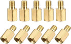 M3x6mm+4mm Male-Female Brass Hex PCB Motherboard Spacer Standoff for FPV Drone Quadcopter, Computer & Circuit Board 20pcs