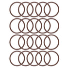 Fluorine Rubber O-Rings 26mm OD 22mm ID 2mm Width, Metric FKM Sealing Gasket, Pack of 20