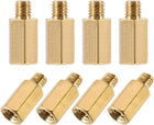 M3x8mm+3mm Male-Female Brass Hex PCB Motherboard Spacer Standoff for FPV Drone Quadcopter, Computer & Circuit Board 50pcs