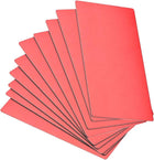 Blank Metal Business Card 100x50x0.6mm Anodized Aluminum Plate for DIY Laser Printing Red 10 Pcs