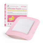 Sciarpa in Schiuma di Silicone Rosa con Bordo 3"x3" (10 Confezioni) Super Assorbente