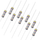 100Pcs 4.7 Ohm Resistor, 1W 5% Tolerance Carbon Film Resistors, 4 Bands for DIY Electronic Projects and Experiments