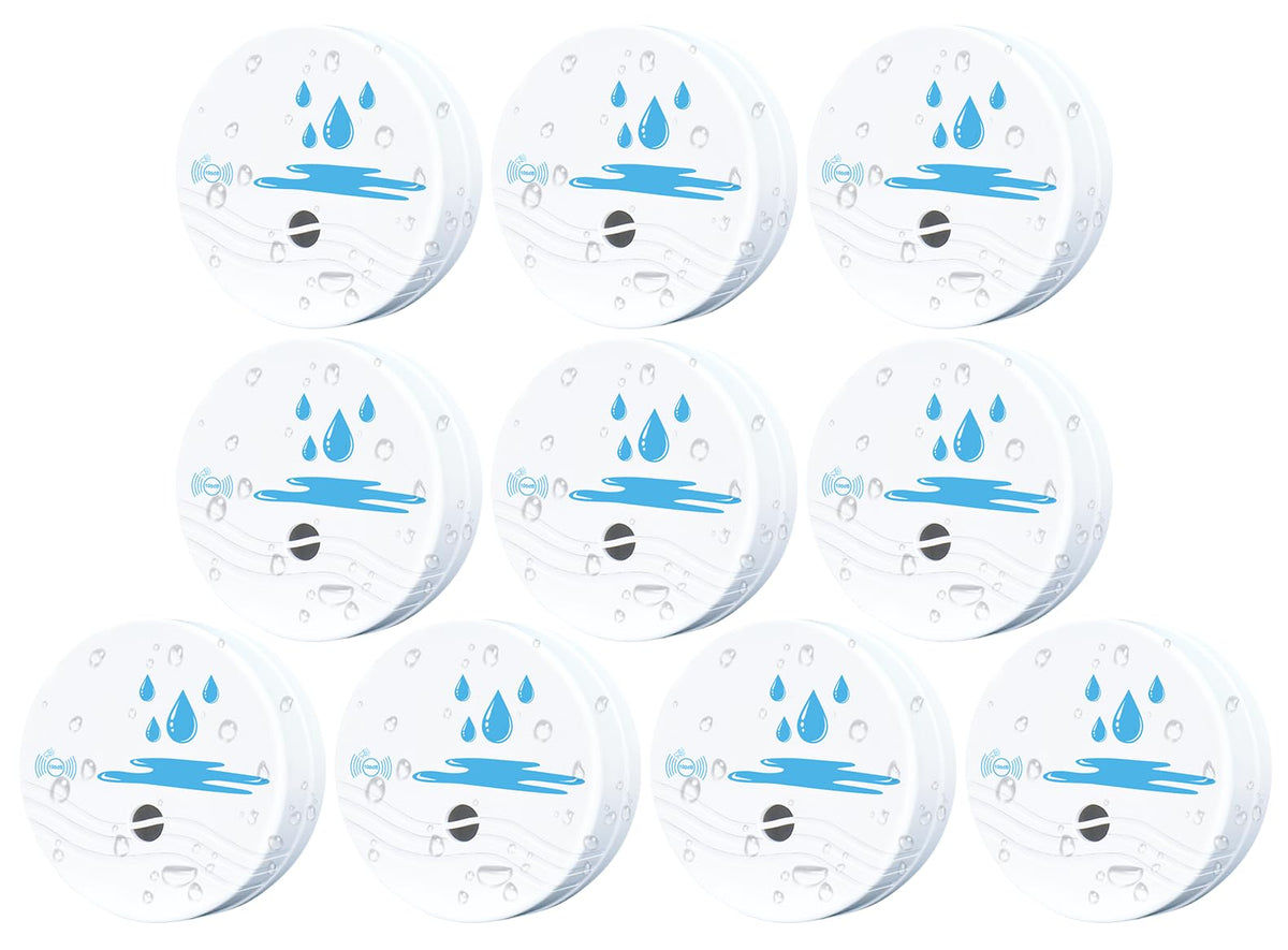 LinkMejor 10 Pack Water Leak Detectors for Home