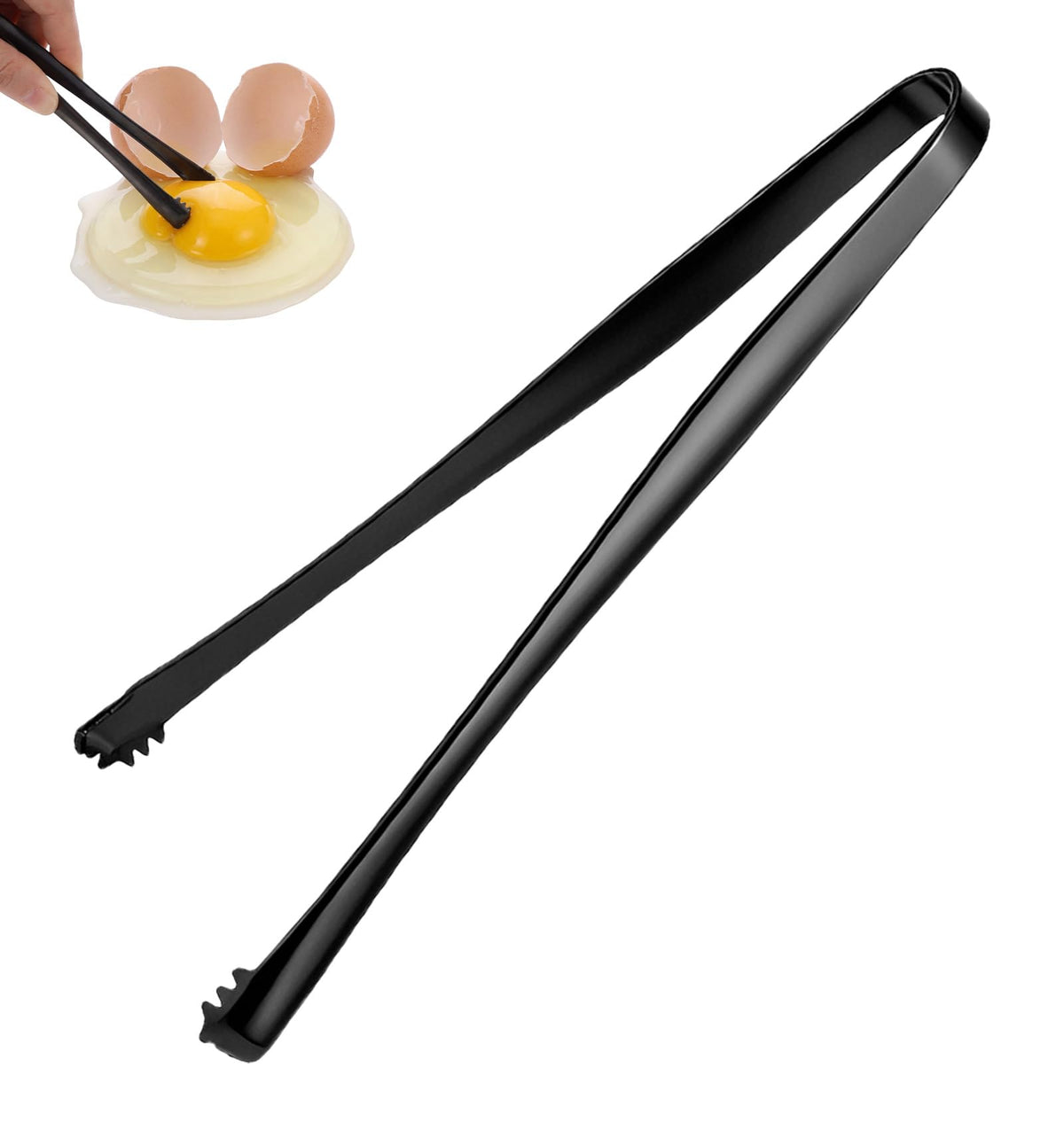 Separador de Huevo para Huevos Crudos, Herramienta de Huevo de Acero Inoxidable para Quitar la Calaza