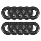Nitrile Rubber O-Rings, 6mm OD 2mm ID 2mm Width, Metric Sealing Gasket, Pack of 10