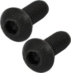 2pcs M8x20mm 10.9 Grade Button Head Hex Socket Left Hand Thread Screw Bolt