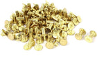 5mmx8mm Brass Plated Chicago Screws Binding Posts Docking Rivet 50pcs