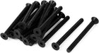M6x70mm 10.9 Carbon Steel Countersunk Head Hex Socket Screw 20pcs