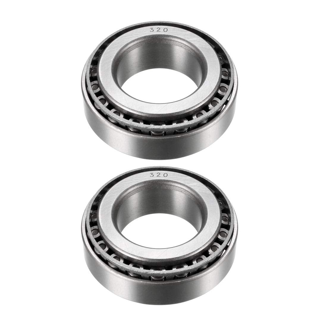 320/28X Tapered Roller Bearing Cone and Cup Set 28mm Bore 52mm O.D. 16mm Width 2pcs