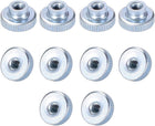 Knurled Thumb Nuts, 10Pcs M3x0.5mm Iron Round Knobs Fastener for 3D Printer Parts