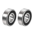 S696-2rs Stainless Steel Ball Bearing 6x15x5mm Double Sealed Bearings 2pcs