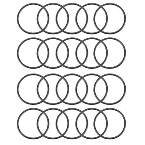Nitrile Rubber O-Rings, 27mm OD 24mm ID 1.5mm Width, Metric Sealing Gasket Pack of 20