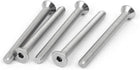 M5x55mm 316 Stainless Steel Countersunk Flat Head Hex Socket Cap Screw 5pcs