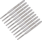 Metric Machine Tap M1.6 Thread 0.35 Pitch High Speed Steel Screw Taps Micro Threading Tapping Tool 10pcs
