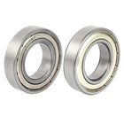 30mmx55mmx13mm Double Shielded Deep Groove Ball Bearings 6006Z 2pcs