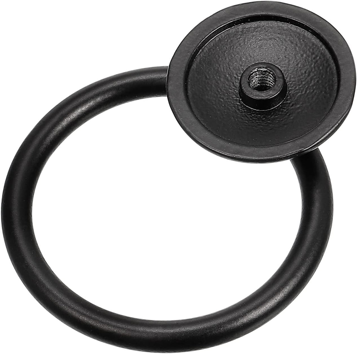 2Pcs Manici Rotondi per Cassetto, Maniglie a Singolo Foro Bronzo per Armadio Cassetto Cassettiera Armadio