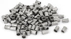M8 x 17mm Stripe Countersunk Head Blind Rivet Nut Insert Nutsert 100PCS