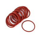20Pcs Red 23mm x 1.5mm Heat Resistance Non-Toxic Oil Resistant NBR Nitrile Rubber O Ring Sealing Ring