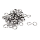 5/16-inch 304 Stainless Steel Split Lock Spring Washer Screw Pad 50pcs