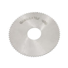 60mm OD 0.5mm Thickness 72T HSS Circular Slitting Saw