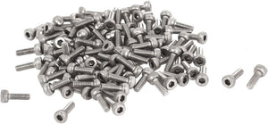8mm Long M2x6mm Stainless Steel Hex Socket Head Cap Screws 100 Pcs