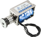 DC 12V 45N 10mm Stroke Pull Push Type Open Frame Solenoid Electromagnet Linear Motion JF-Z05