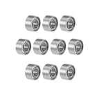 R133ZZ Deep Groove Ball Bearings 3/32" x 3/16" x 3/32" Double Shielded Chrome Steel P6(ABEC3) 10pcs