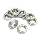 10Pcs 6905Z Sealed Deep Groove Rillenkugellager Ball Bearing 25x42x9mm Silver Tone