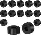 16pcs Rubber Spacers 20mm OD x 8mm ID x 10mm Height Round Anti Vibration Spacer Rubber Bushing Grommets Thick Rubber Washers for Home Car Accessories