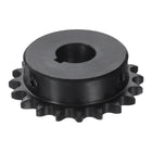 #40 Chain Roller Sprocket B Type, 1" Bore 20 Tooth Single Strand Chain Sprocket, Carbon Steel, Keyway with Set Screws