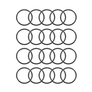 Nitrile Rubber O-Rings, 22mm OD 19mm ID 1.5mm Width, Metric Sealing Gasket, Pack of 20
