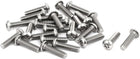 M4 x 16mm 304 Stainless Steel Torx Security Pan Head Screws Fasteners 25PCS